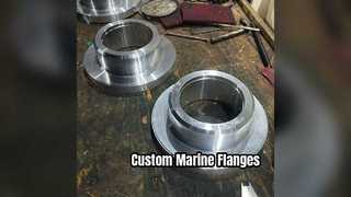 Marine CNC Flanges Precision Custom Aluminum