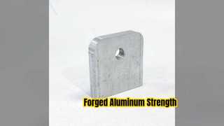 Aluminum Forging Parts 6061 Threaded Hole