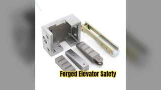 Elevator Safety Brake Parts Forged Strength