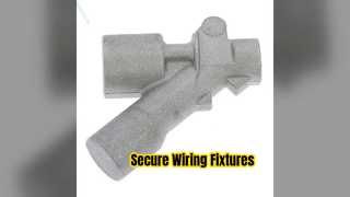 Secure Wiring Systems: Cast Iron Zinc T Fixtures